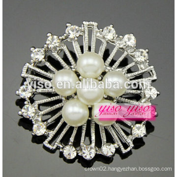 new arrival vintage flower style diamante brooches